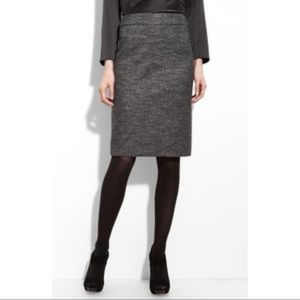 Theory Joannie K Strategy Straight Skirt Heathered